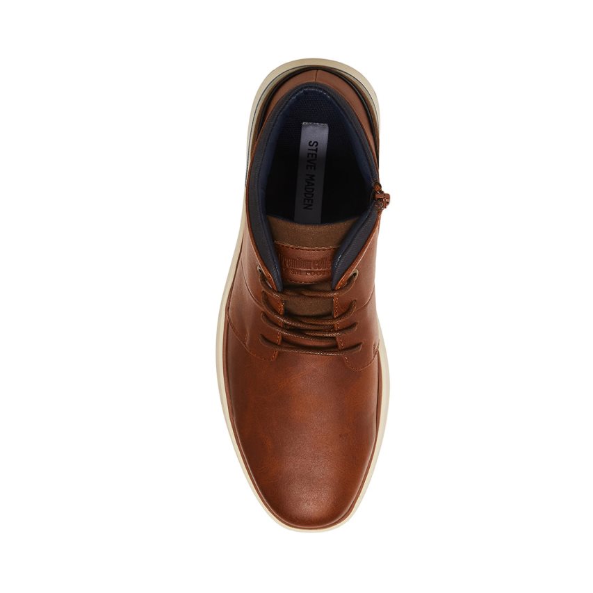 Brown Steve Madden Collier Men's Chukka Boots | PH 3756QML